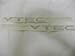 DOHC Vtec Racing Decal Sticker (New) Silver X2