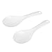 2PCS Non Stick Rice Paddle Spoon Rice Scoop 8.07 Inch Length