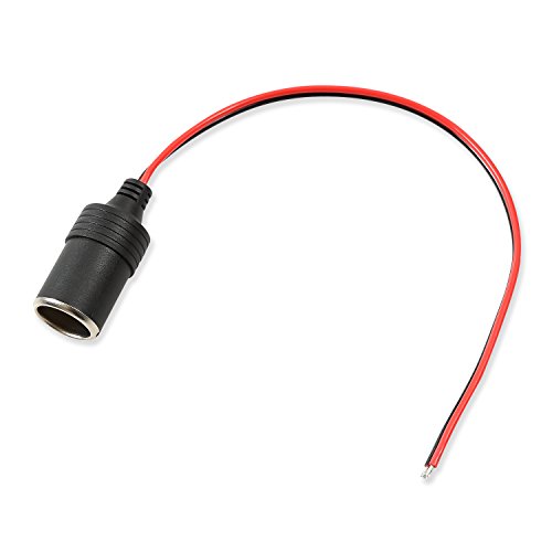 Electop Car Charger Power Cigarette Lighter Female Socket Cable Plug Adapter - Thumbnail 5