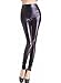 EDENKISS Women's High Waist Artificial Leather Legging