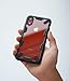 Ringke Fusion X Compatible with iPhone XR Case, Scratch Resistant Invisible PC Barrier Back Cover - Black