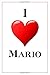 I Love Mario: Notebook - 6x9 Lined Journal - 110 Pages - Soft Cover - Great For Birthday Gift (Perfe by 