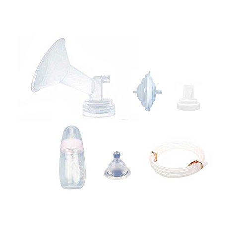 Original SpeCtra Breast Pump PREMIUM Flange Kit Bottle and Nipple for