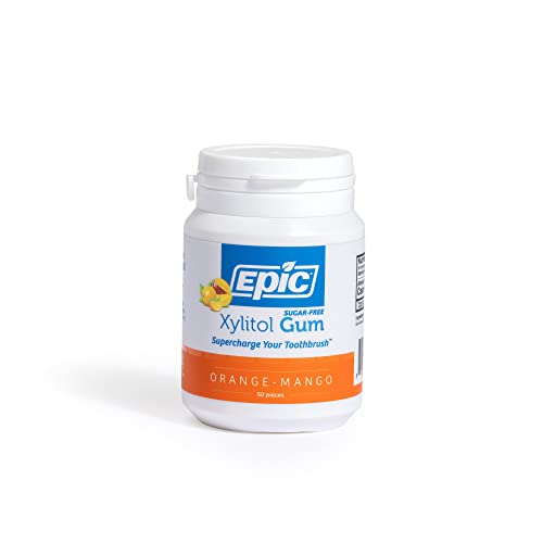 Epic Xylitol Chewing Gum Sugar Free & Aspartame Free Chewing Gum