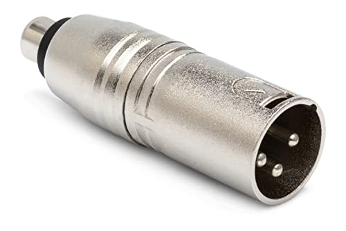 Hosa HosaTech GXM-133 RCA to XLR3M Adapter