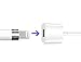TechMatte Apple Pencil Charging Adapter for iPad Pro Male to Female Flexible Connector (3.5 Inches)