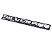 3D Badges Emblem for Chevy Silverado (Silver)