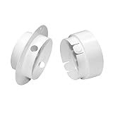 Dundas Jafine EZCNZW 4" Duct to Wall Connector, 4", White