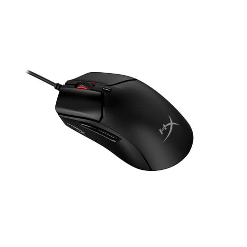 HyperX Pulsefire Haste 2, Kabelgebundene Gaming-Maus, 53 g, 26K Sensor, 26.000 DPI, 8000 Hz Abfragerate, 6 Programmierbare Tasten, RGB-Beleuchtung, PC