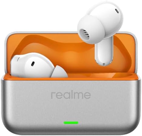Buds T500 Pro In Ear kopfhörer Bluetooth mit 50dB ANC, 56h Spielzeit, Hi-Res Sound, Bluetooth 6.1, IP55, 6-Mikrofon, 3-Geräte Verbindung Kabellose Kopfhörer, Silber
