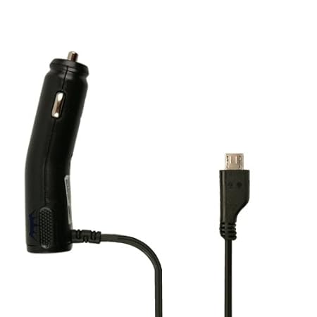 Original Samsung KFZ-Ladekabel ECAU16CBE in Schwarz für Samsung Galaxy S7 SM-G930F PKW LKW Auto Ladekabel Ladegerät Car Charg