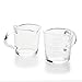 Espresso Shot Glass 3OZ Triple Spout Barista Shot Pitcher Double Spouts Convenient Pouring Handle By BCnmviku (2)