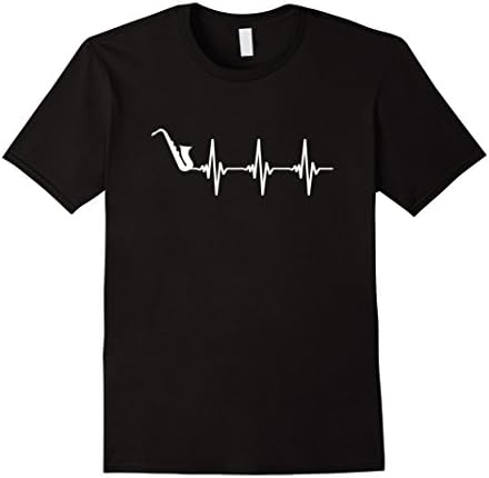 Funny Saxophone ShirtAlto Saxophone Shirt Alto Saxophone Heartbeat Funny Tees