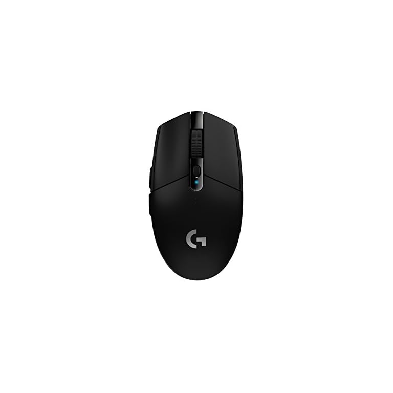 Logitech G305 LIGHTSPEED Wireless Gaming Mouse, Hero 12K Sensor, 12,000 DPI, Lightweight, 6 Programmable Buttons, 250h…