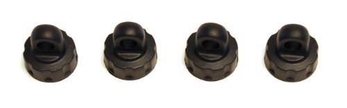 Racers Edge TG2025C RTR Plastic Shock Caps, 4-Piece