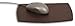 Dacasso Chocolate Brown Leather Mouse Pad