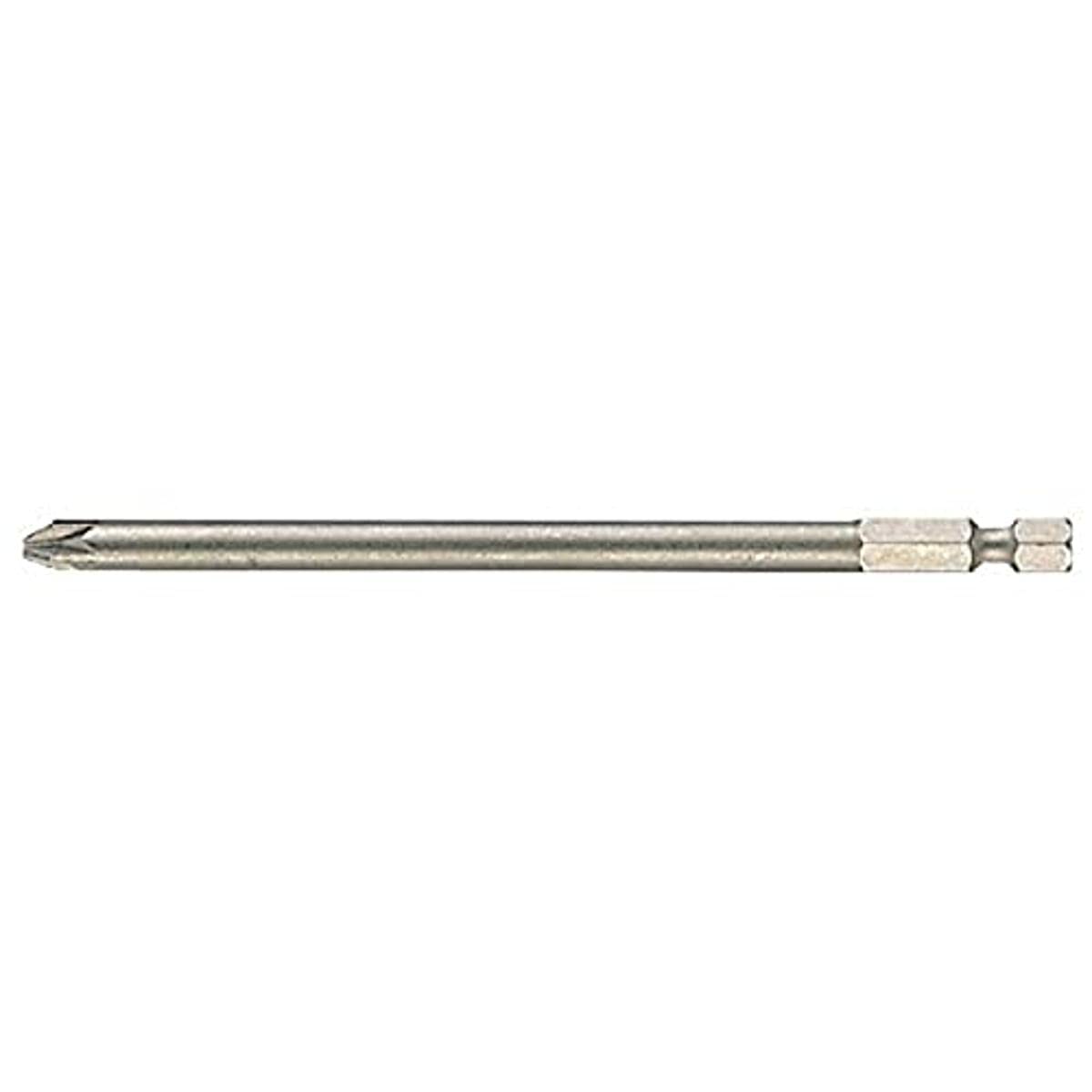 Bahco 59S/125PZ2 Pz2 Bits for Pozidriv Head Screws, Silver, 125 mm