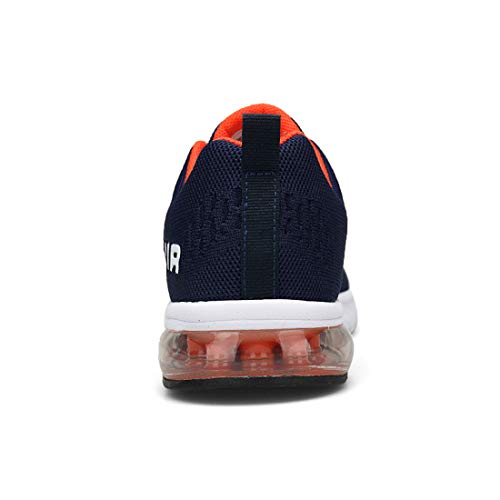 Lewhosy Womens Mens Air Cushion Ultra Athletic Running Shoes Lightweight Breathable Casual Mesh Tennis Sneakers (42/Blue)