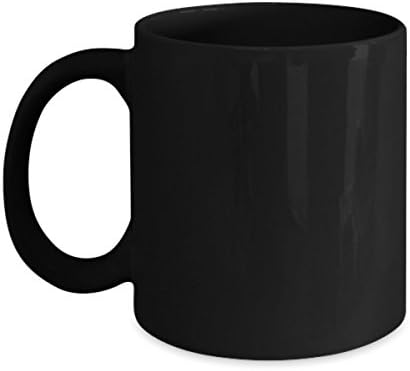 Hope Love Cure - PCOS Awareness Mug - 11oz Ceramic Black Mug