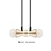 Bambud in-Ear Earphones Headphones, Magnetic Wired Earbuds Stereo Noise Cancelling Earphones with Mic and Volume Control (Gold)