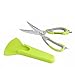 Valiry - kitchen scissors knife Multifunction Scissors 7 in 1 Stainless Steel Kitchen multifunction scissors - Green