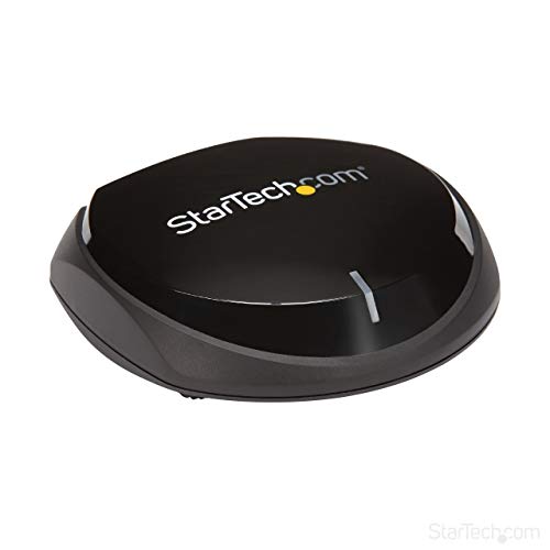 StarTech.com Bluetooth Audio Receiver with NFC - Wireless Audio - Aux BT Speaker Adapter / Converter for Home Theater or Stereo (BT2A)