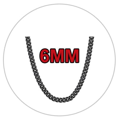 6mm Wide- Black