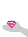 Bumkins DC Comics Silicone Teether, Superman Pink