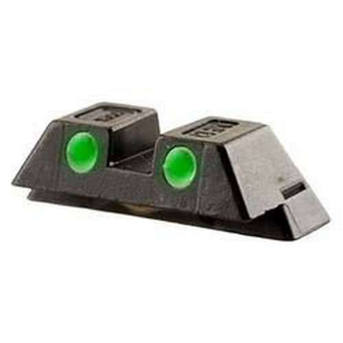 Glock OEM Night Sight 6.5mm Fits Glock 17/19/22/23/24/26/27/31/32/33/34/35/37/38/39 Green Fixed Rear Only NR17G24