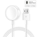 Apple Watch Charger, iWatch Charger Replacement Charging Cable,Magnetic Wireless Portable Charger Pad 3.3 ft/1.0m Charging Cable Cord Compatible with Apple Watch Series 3 2 1 for All 38mm 42mm iWatch