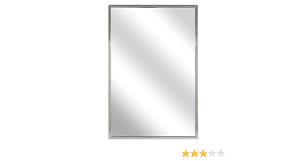 Bradley 781 Roll Formed Channel Frame Float Glass Mirror 24 Width X 30 Height Amazon Com Industrial Scientific