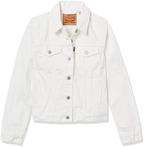womens white levi jacket