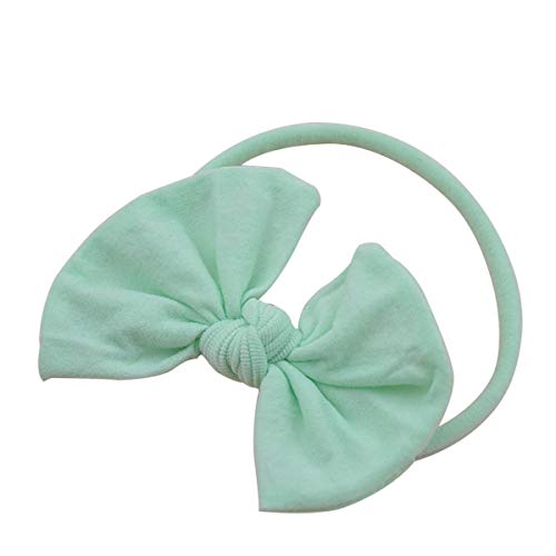 Baby Girl Headbands and Bows Girls Hair Elastic Bow Tie Bands - Infant Toddler Newborn Girl Hair Accessories (SW06) - Thumbnail 3