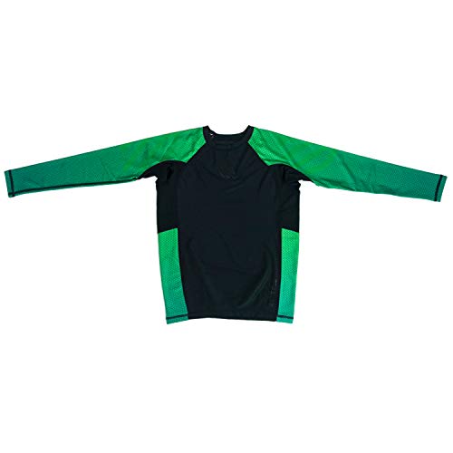 image for Sanabul Kids Essentials Long Sleeve Compression Training Rash Guard fo