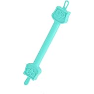 Nose Hero Soft Safe Baby Nose Cleaner | 100% Flexible Rubber Tips for Infants | Made in USA Nasal Booger and Snot Puller Tweezers (Teal)