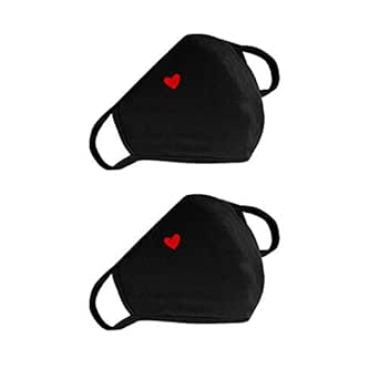 Download Free Fashion Cute Heart Face Protection Unisex Cotton Dustproof Mouth Protection Reusable Warm Windproof For Outdoor Activities Amazon Com Industrial Scientific PSD Mockup Template
