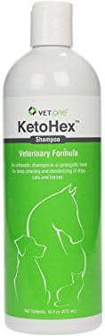 VetOne KetoHex Antiseptic Shampoo 16oz