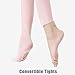 STELLE Girls' Ultra Soft Pro Dance Tight/Ballet Transition Tight (Toddler/Little Kid/Big Kid)