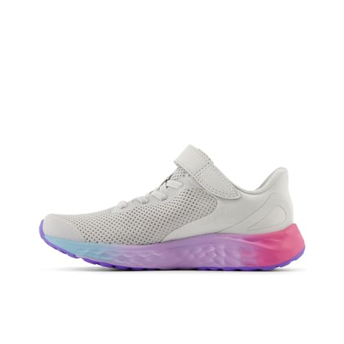 New Balance Kid's Fresh Foam Arishi V4 Bungee Lace with Top Strap Running Shoe,…
