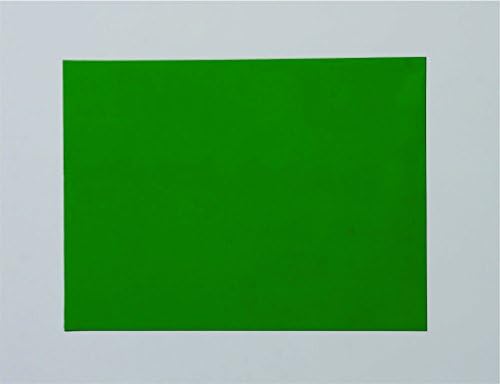 25 Dry Erase Magnetic Shelf Labels 2" x 4" - Green - 30 mil - Strong Magnet