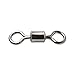 Dr.Fish Barrel Fishing Swivels, Available from #12-#12/0, Stainless Swivels Fishing Tackle Saltwater, Freshwater, Leader/Line/Lure Connector #6/0 352LB