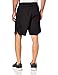 NIKE Mens Dry Training Shorts,Black/Dark Grey,Large