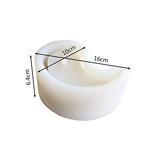SHZONS Concrete Flowerpot Molds Silicone Molds Gossip Model Concrete Tabletop Composite Flowerpot