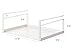 YAMAZAKI 1 tier home 2443 Shelf Storage Rack-Cabinet Organizer, One Size, White