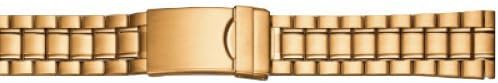 Watch strap FB125 / P.V.D. Gold Metal Gold 20mm (Only watch strap - WATCH NOT INCLUDED!)