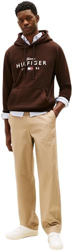 Sudadera Hombre Brand Love con Logotipo, Marrón (Chocolate), M