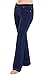 PajamaJeans Petite Jeans for Women - Petite Pull On Jeans, Indigo, L