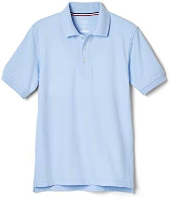 French Toast Boys’ Short Sleeve Pique Polo Shirt (Standard & Husky)