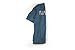 Revel Shore Men's Retro Vintage NASA Worm Logo Premium Soft T-Shirt (Medium) Indigo Blue