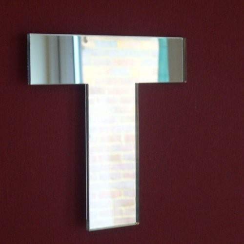 Lower Case Letter T Mirror 35cm